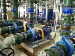 清水離(li)心泵使用現場