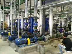 清水離心泵(beng)使用現場